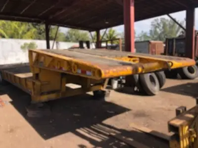 Used BIRMINGHAM LOWBOY TRAILER 60 Lowboy Trailers Florida US | USA Transequipment #1542579