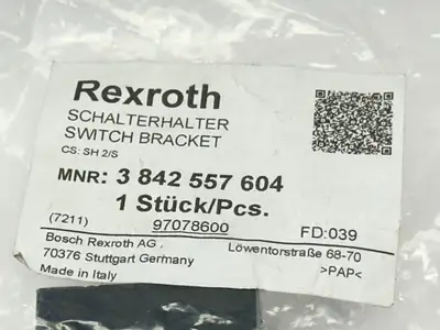 New | in-Stock Bosch Rexroth 3 842 557 604 Tooling & Accessories (Other) Michigan US | Maverick Industrial Sales #1460887