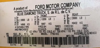 Used 2012 FORD F750 Dump trucks New Jersey US | Proxy Equipment #1388707