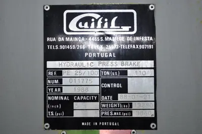 USED 1988 GUIFIL PE-25/100