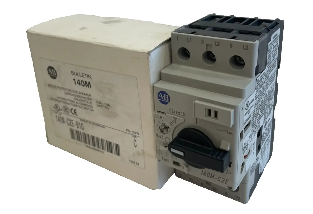 ALLEN BRADLEY 140M-C2E-B10 CIRCUIT BREAKER 140MC2EB10 SER. C NEW , SURPLUS