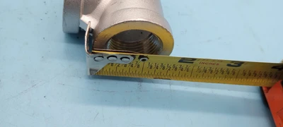 LOT OF 4 SP-114-150 3/4" 304 STAINLESS STEEL THREADED TEE PIPE FITTING