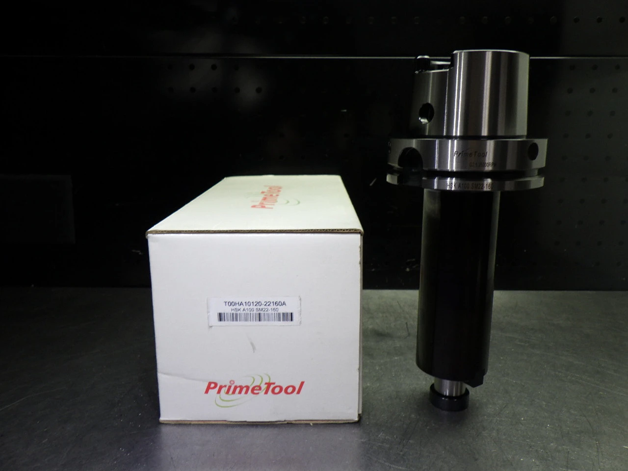 Prime HSK100A 22mm Facemill Tool Holder 160mm Pro T00HA10120-22160A (LOC1903A)