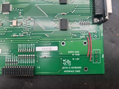 Thompson Scale 476-E Display & Keyboard interface board