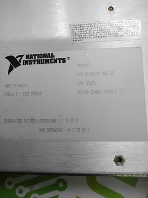 USED NATIONAL INSTRUMENTS 181045-02