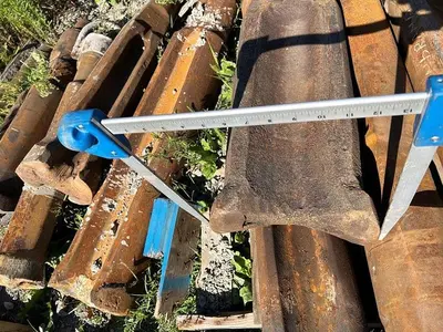 Used KEYSTONE DRILL COMPANY 13-1/2" TO 14" D X 48" L CHISEL BIT FOR CABLE TOOL Tool Bits Pennsylvania US | East West Machinery & Drilling #1417343