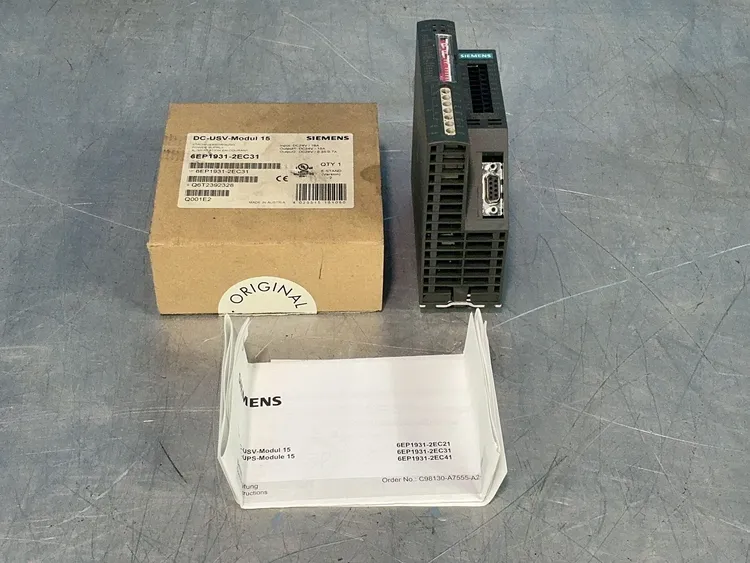 Used SIEMENS 6EP19312EC31 Uninterruptible Power Supplies Ohio US | HGR 24 #1266531