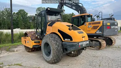 Used 2022 HYUNDAI HR120C-9 Single Drum Rollers North Carolina US | National Equipment Dealers #1422790