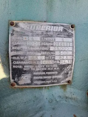 USED WHITE SUPERIOR MW