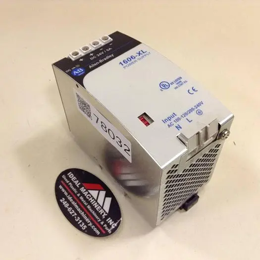 Used ALLEN BRADLEY 1606-XL120D SER A Power Supplies Michigan US | Ideal Machinery #706237