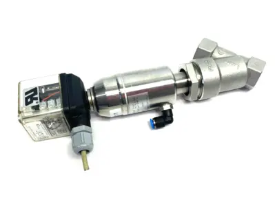 USED GEMÜ ANGLE SEAT GLOBE VALVE
