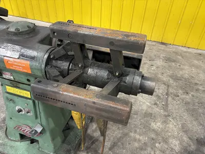 2,000 LBS X 12" LITTELL MODEL #20-12 DOUBLE END PULL OFF UNCOILER COIL REEL: STOCK #23715