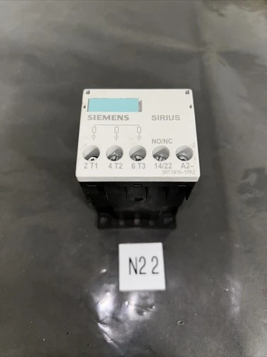 Used Siemens 3RT1916-1PA2 Miscellaneous Equipment (Electrical & Power) Indiana US | J&J Industrial Supply #518451