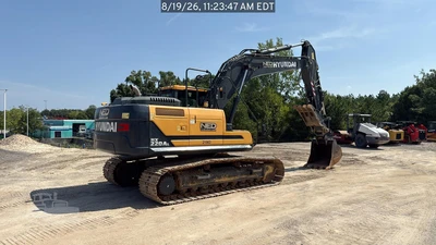 Used 2023 HYUNDAI HX220AL Crawler Excavators North Carolina US | National Equipment Dealers #1422412