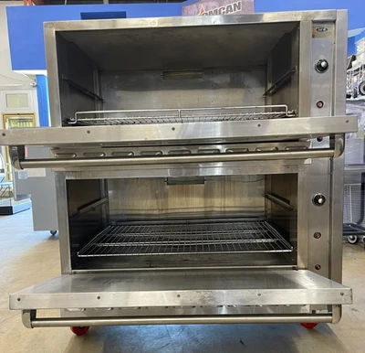 130-0136 American Range ARLM2 Double Deck Gas Oven