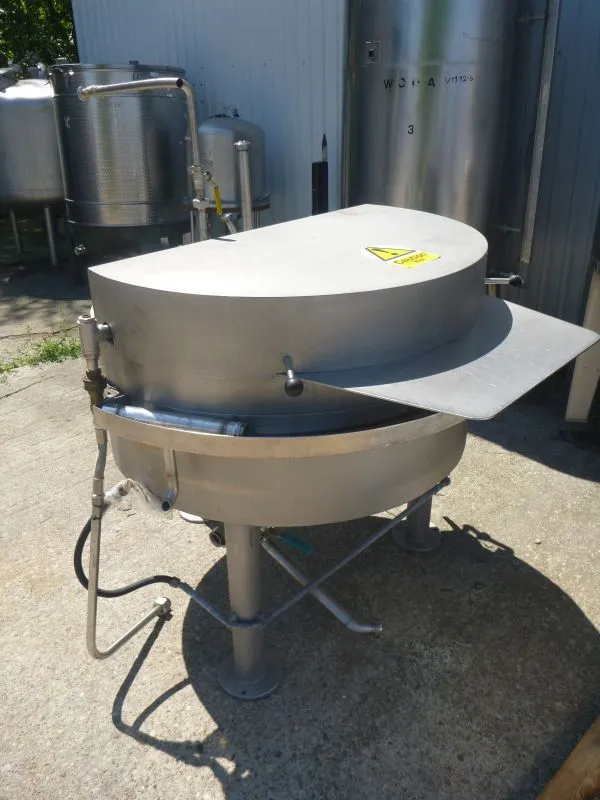 300 L Vertical Melting Tank With Heating Jacket And Grate