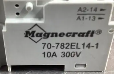 USED Magnecraft 782XDX2M4L-24D / 70-782EL14-1