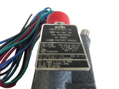NEW SOR 500-138 PRESSURE SWITCH 6AG-AF3-N4-C2A-X2