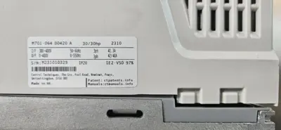 Control Techniques M701-06400420A 30/30 HP 380-480V Unidrive (BIN752)