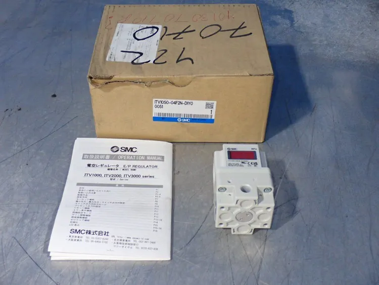 New | in-Stock SMC ITV105004F2NDIY0 Solenoid Regulators Ohio US | HGR 24 #1134251