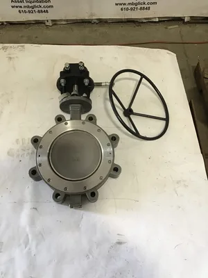 PAC Butterfly valve model: QT-50, ratio: 40:1, torque:490, 8″