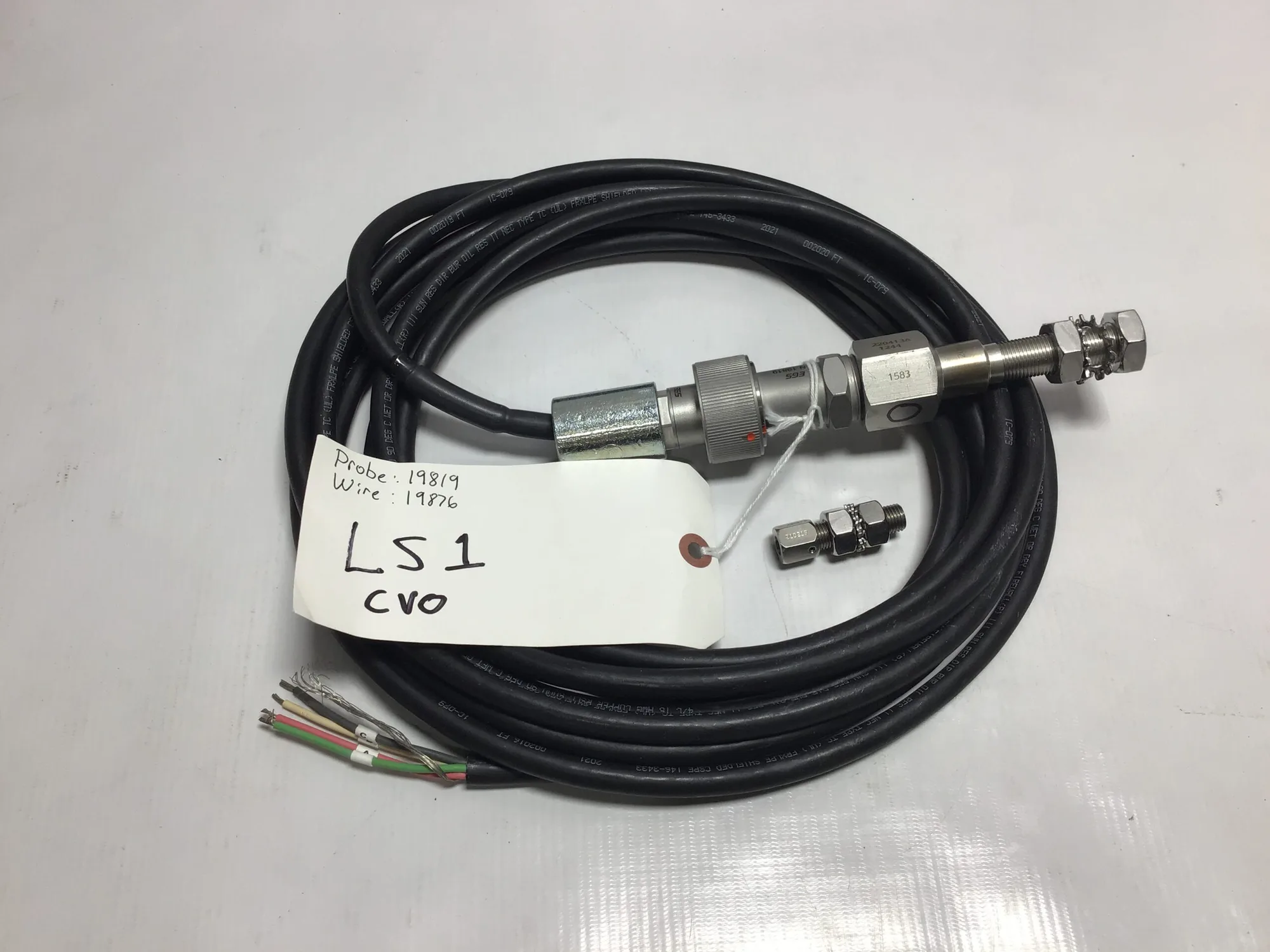 Tool Setter Proximity Switch Probe Sensor 19819 Cable 19876 LS1 OPEN CVO