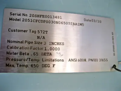 NEW Rosemount 2051 CFC DPS030N065032AA1M5