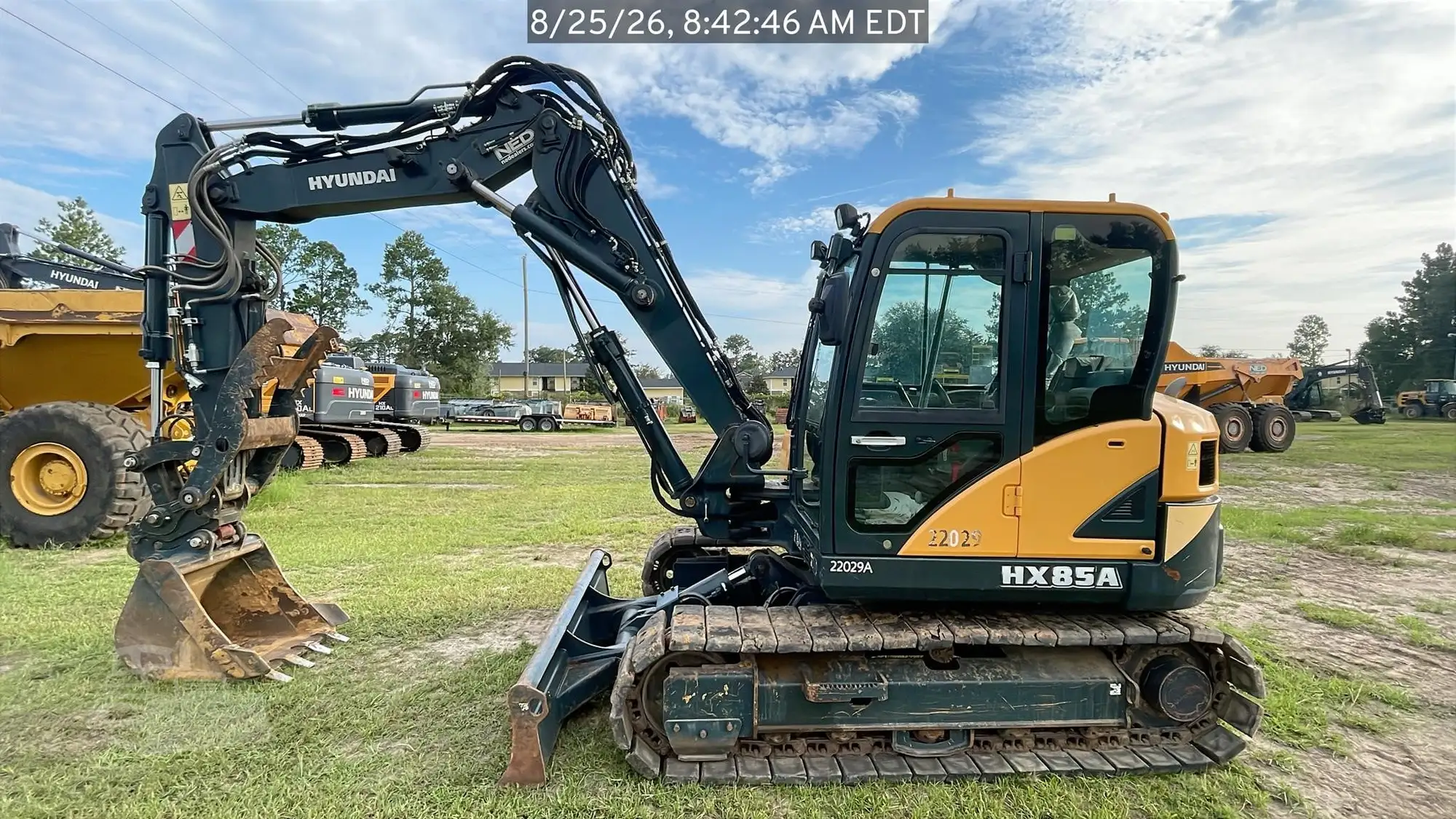Used 2024 HYUNDAI HX85A Crawler Excavators Georgia US | National Equipment Dealers #1422218