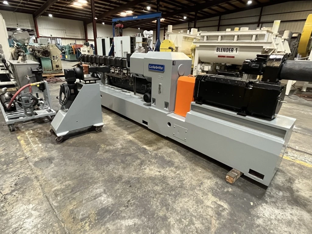 60MM Leistritz ZSE 60 GL-36D Twin Screw Extruder, 36:1 L/D, 121KW