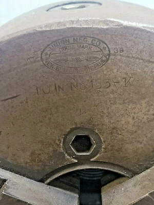 10" Diameter 3 Jaw Lathe Chuck