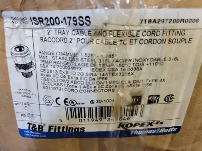 NEW THOMAS BETTS ISR200-179SS
