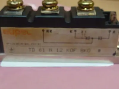 USED EUPEC TD61N12K0F8K0