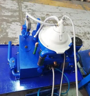 Alfa-Laval MMPX 404 SGP-11 oil purifier skid, 316SS.