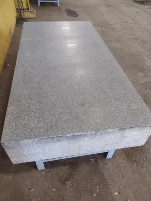 8' X 4' X 14" CHALLENGE PRECISION LAYOUT INSPECTION GRANITE TABLE: STOCK #23796