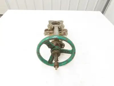 Rovalve TechnaFlow S17-D 3" Stainless Knife Gate Valve Lug Style Rubber Seat