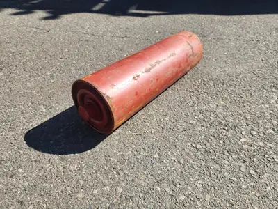 Conveyor Steel Roller SABS 657 Part 3 MTP 19.375" Long x 6" Dia.