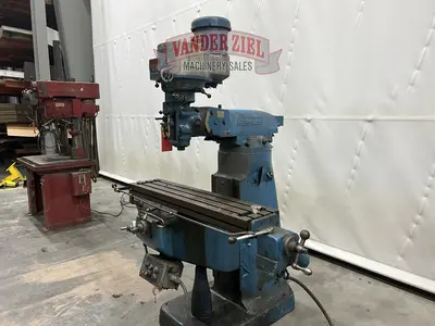 Bridgeport Series I Vertical Knee Mill, 9” X 42” Table, 2 HP