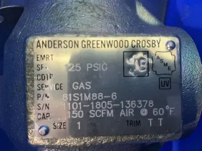 Used ANDERSON GREENWOOD CROSBY 81S1M886 Pumps Ohio US | HGR 24 #1315011
