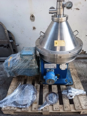 Macfuge 325 CHPT 3SK-P self-cleaning biodiesel purifier, 316SS.