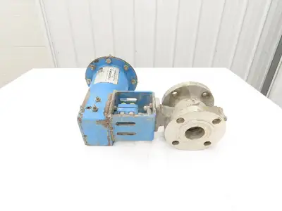 Jamesbury Quadra-Powr II QP1C/M 2" Flanged SS Ball Valve Actuator 100 PSI