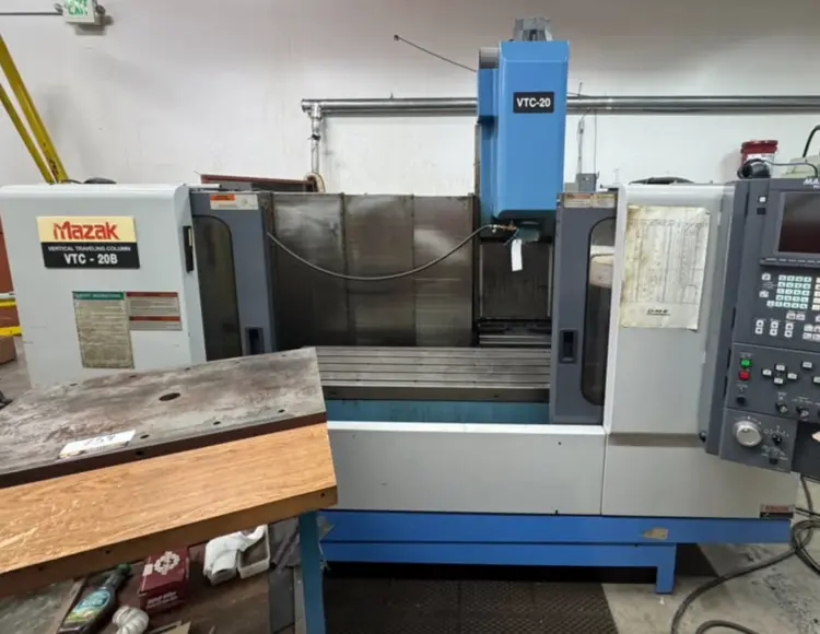 1998 MAZAK VTC-20B Vertical Machining Centers | Toolquip, Inc.