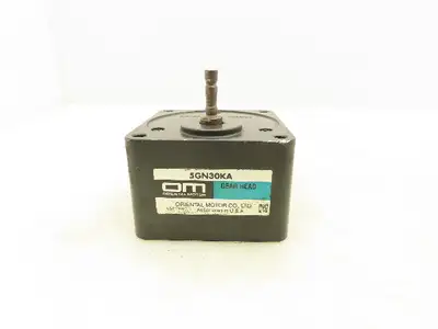 Oriental Motor 5GN30KA Parallel Shaft Gear Head 30:1