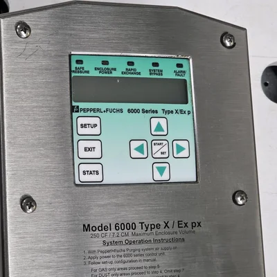 Pepperl + Fuchs 6000 Series Type X / Ex px Purging and Pressurization System # 8032