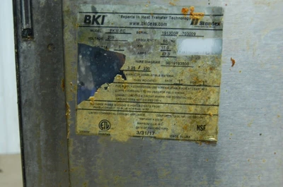 142-0122 BKI FKM-FC 75 LB. High Volume Electric Chicken Pressure Fryer w/ Filter