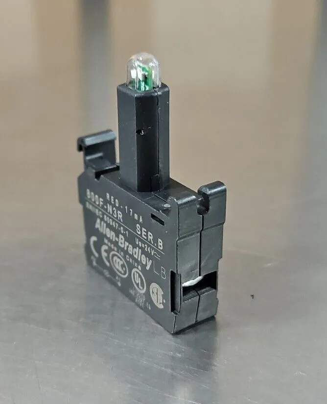 ALLEN BRADLEY 800F-N3R LED CONTACTOR MODULE Loc 4A-1