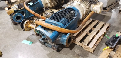 Goulds 3x4-10 Pump In-Line Process Pump w/ US Motors 75hp, 3570r