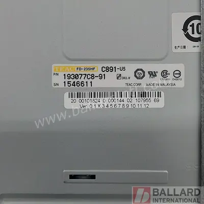 KUKA 00-101-824 & 00-116-710 Floppy Disk Drive & DVD Drive – KRC2 & KRC2ed05