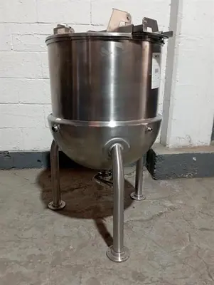 New Stainless steel jacketed kettle