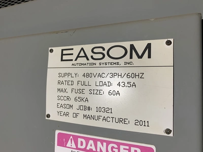 320 Ton Easom / Enerpac  Hyd. Straightening / Dishing / Panel Press