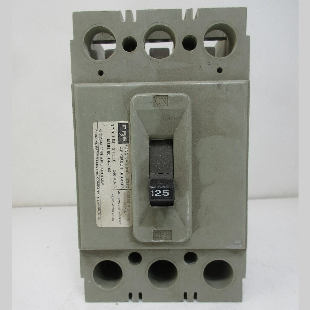FPE HEJ 125 Amp Breaker
